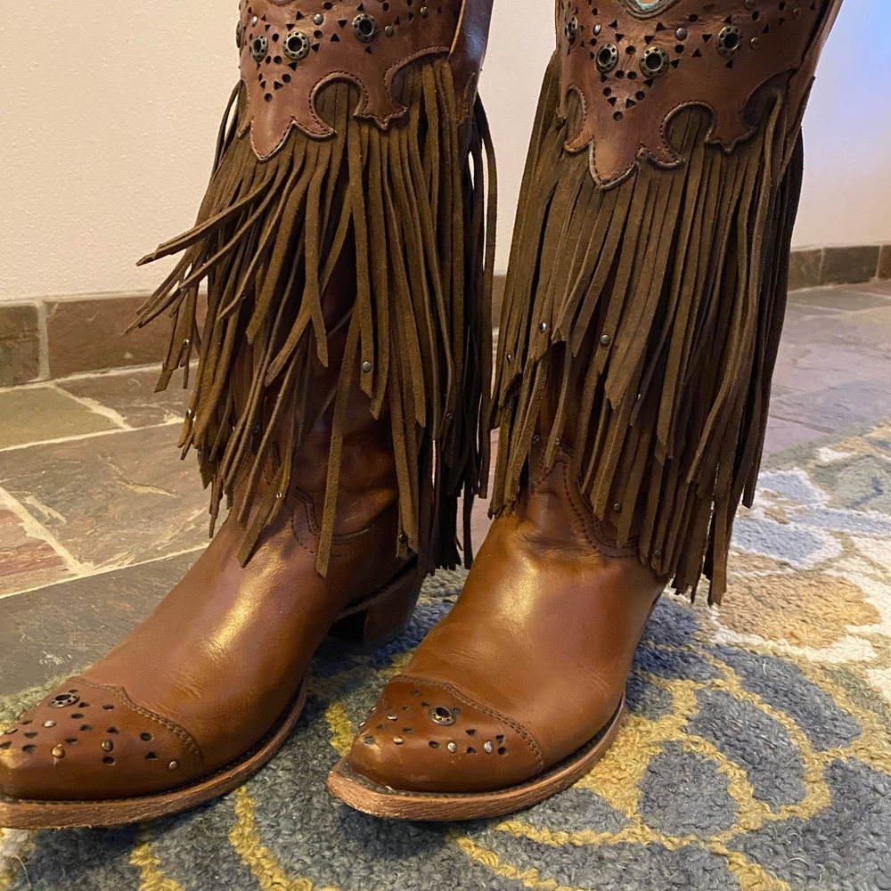 Corral fringe boots